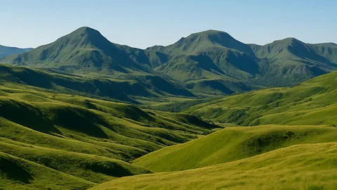 En Auvergne, le plus grand volcan d'Europe de l'Ouest est fait de roche brisée et de verre