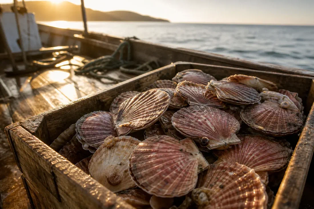 Coquille Saint-Jacques : les deux grands gisements français se portent bien
