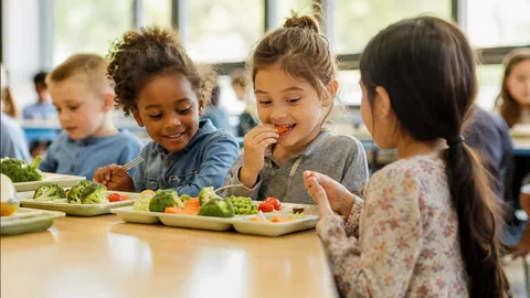 Ces cantines où les enfants apprennent à oser goûter