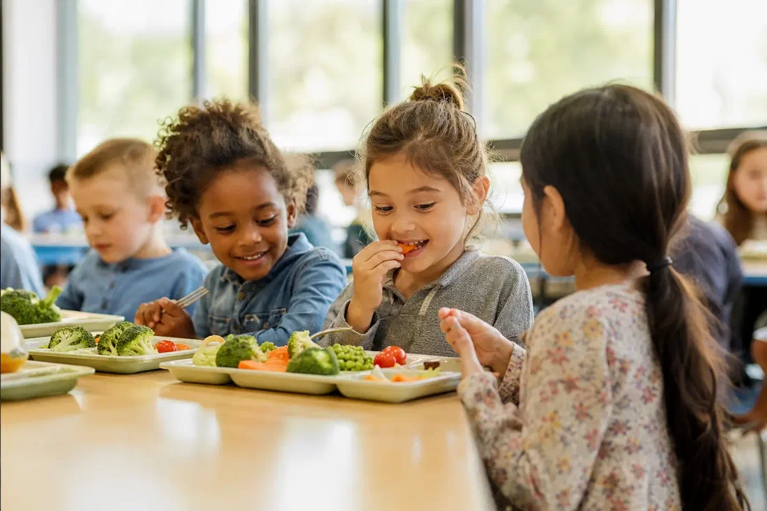 Ces cantines où les enfants apprennent à oser goûter