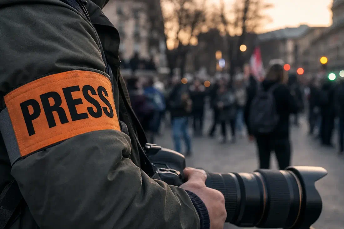 La presse peut couvrir une manifestation même après l'ordre de dispersion